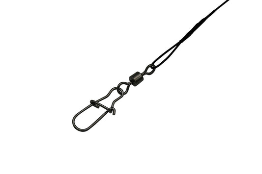 5 Stk. Stahl Vorfächer Set für Hecht, Zander und Wels | 7x7