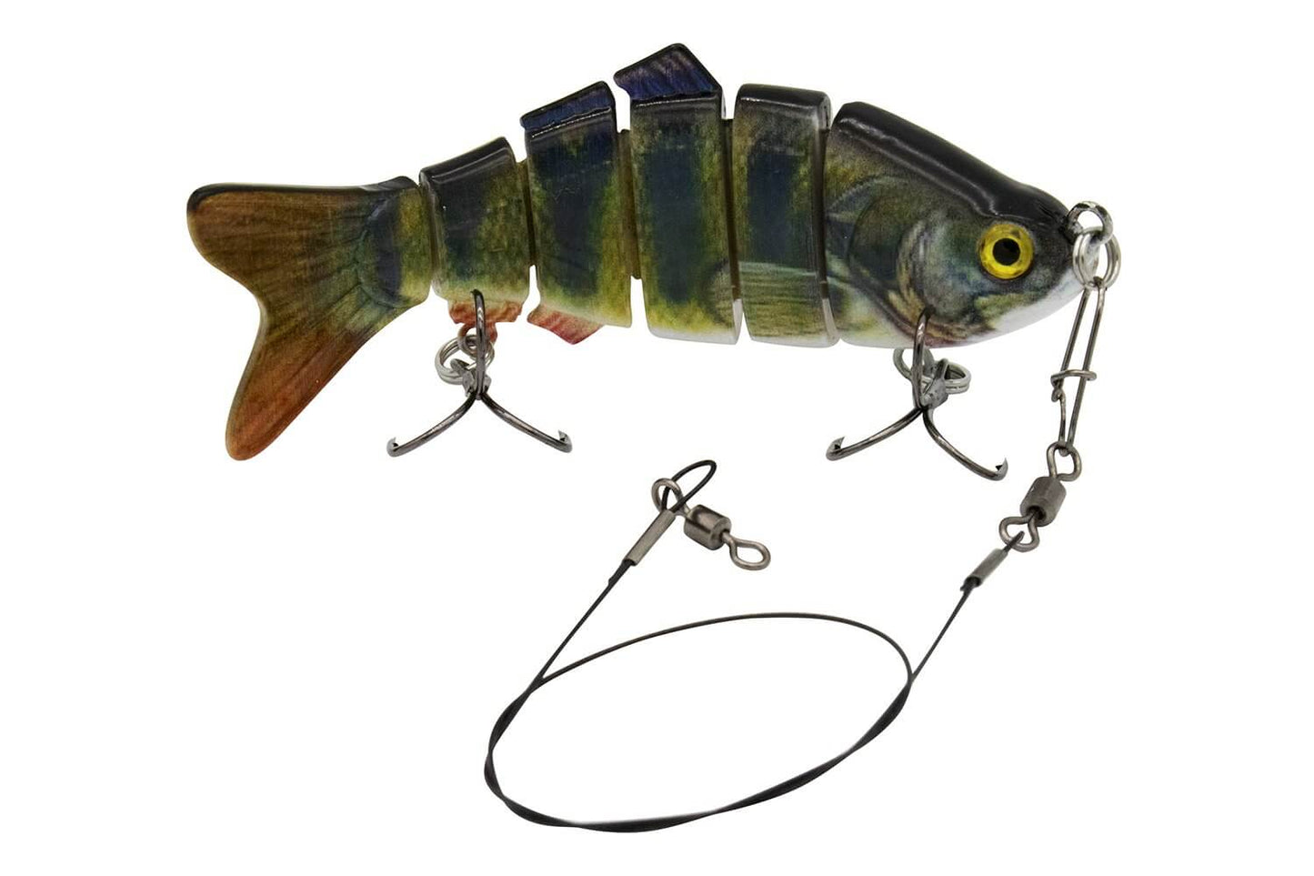Wicked Compagnion | Swimbait Wobbler 2er Set | 10cm Barsch und Rotauge