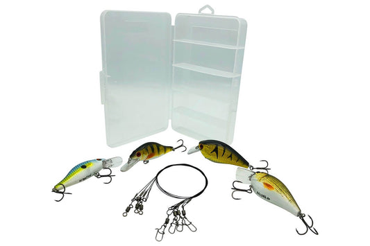 Wobbler für Hecht und Zander mit praktischer Transportbox