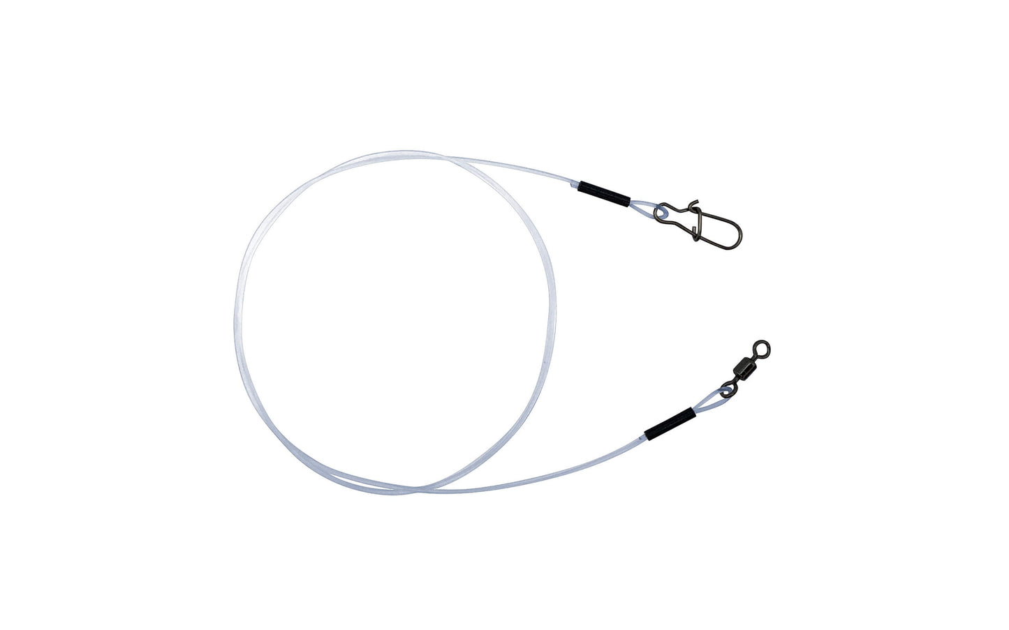 5 Stk. Fluorocarbon Vorfächer Set für Hecht, Zander und Wels