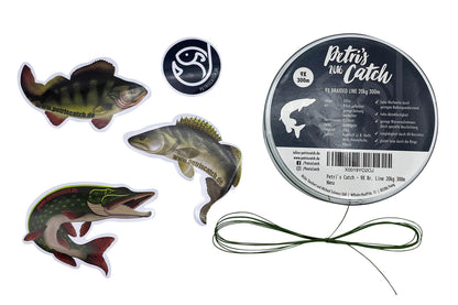 9-fach geflochtene Angelschnur | 300m | 8kg - 20kg | 0,14mm - 0,28mm | für Hecht, Zander, Barsch, Forelle