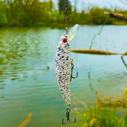 Minnow Wobbler fuer Angeln auf Raubfisch wie Hecht